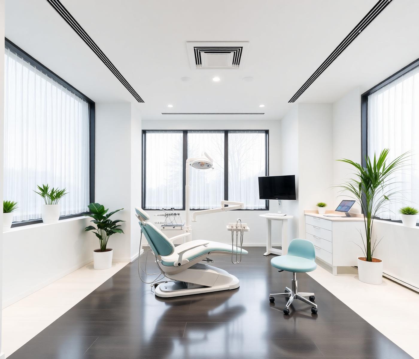 Modern Prime Dental Care clinic interior